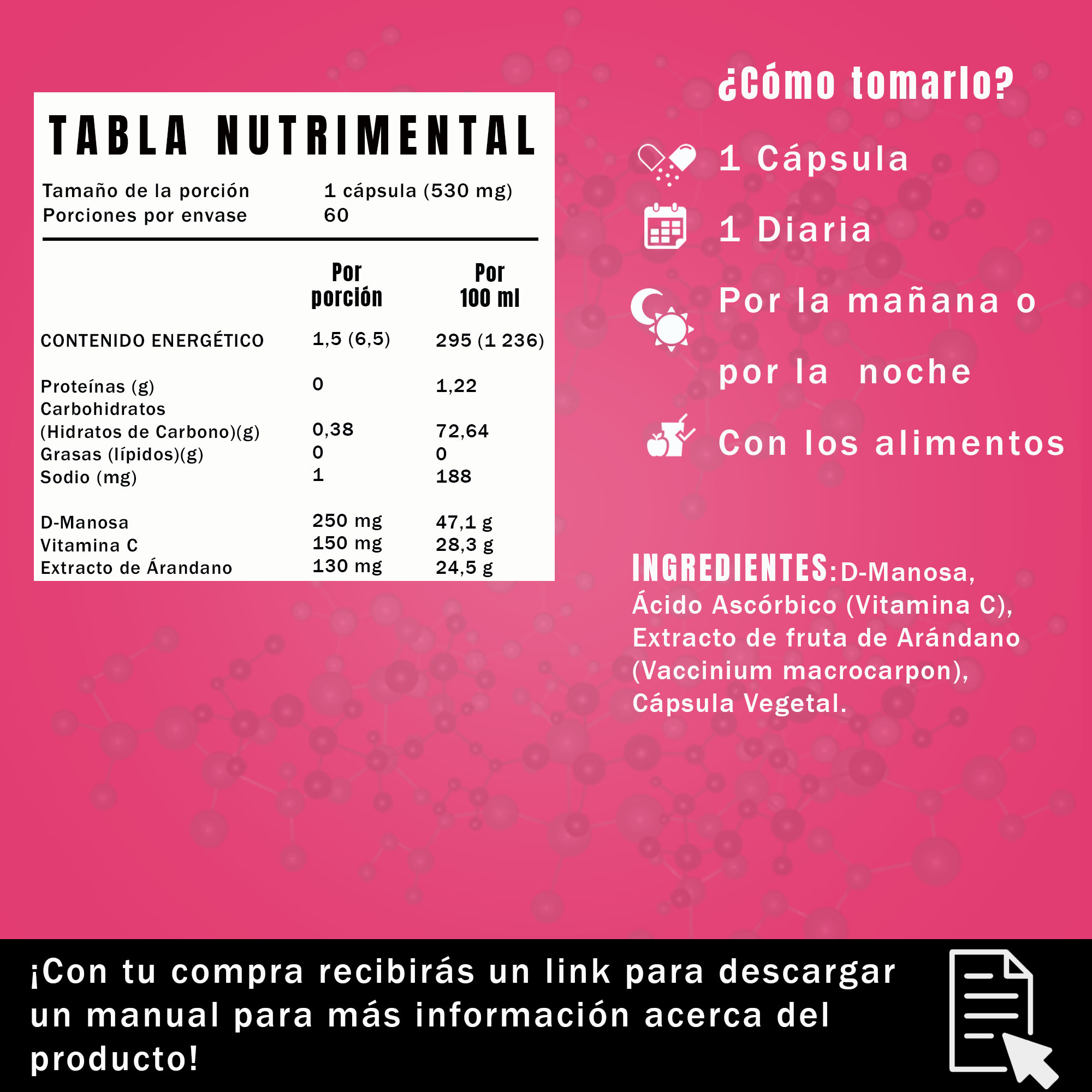 Vitaminas para el tracto Urinario