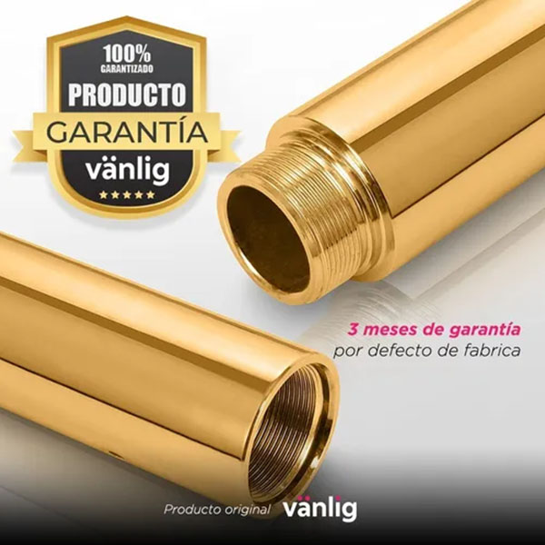 Tubo Portatil Para Pole Dance Ejercicio Sensual Gym Giratorio Dorado