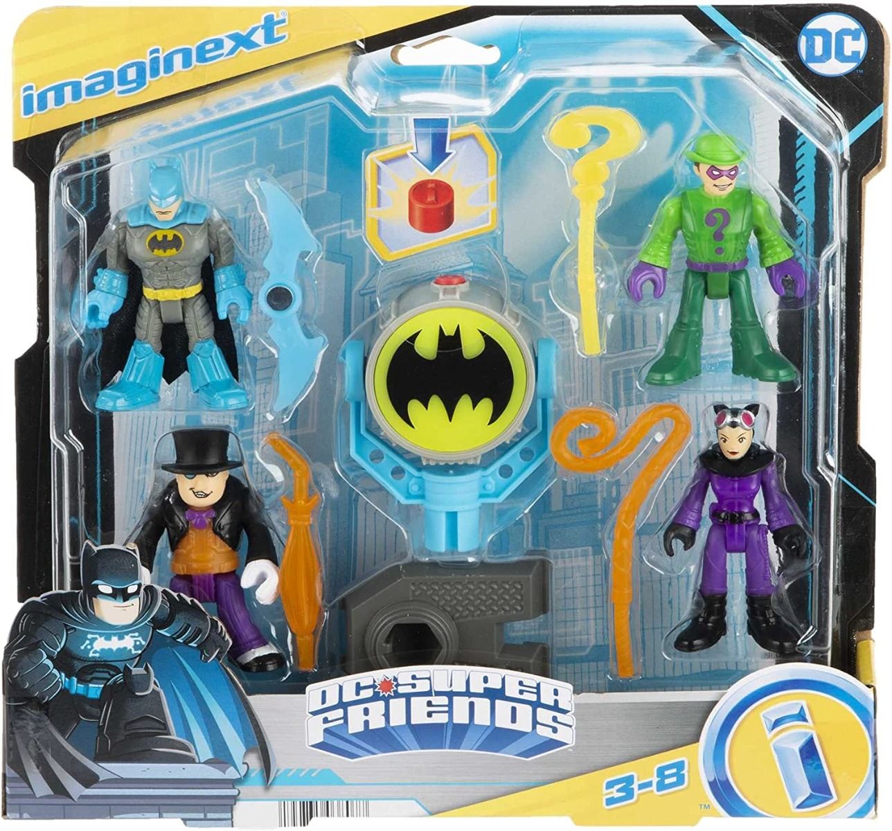 Imaginext DC Super Friends Bat-Tech Multipack