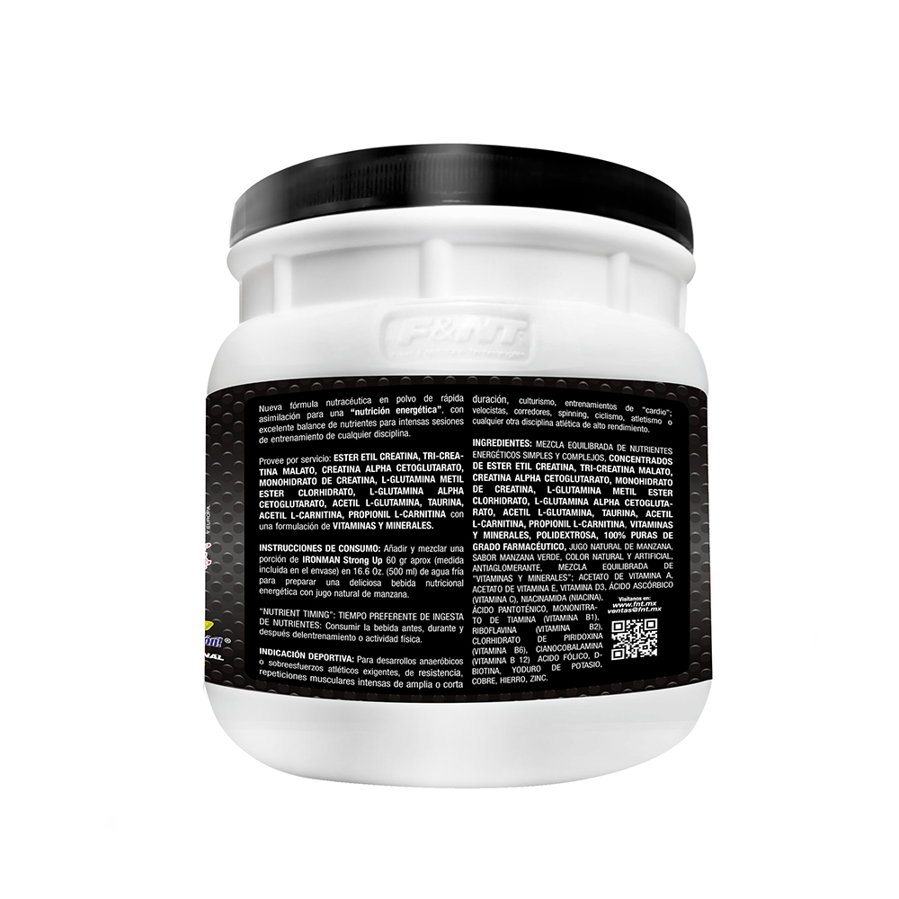 Iron Man: Creatina Glutamina Taurina Carnitina Vitamina F&nt