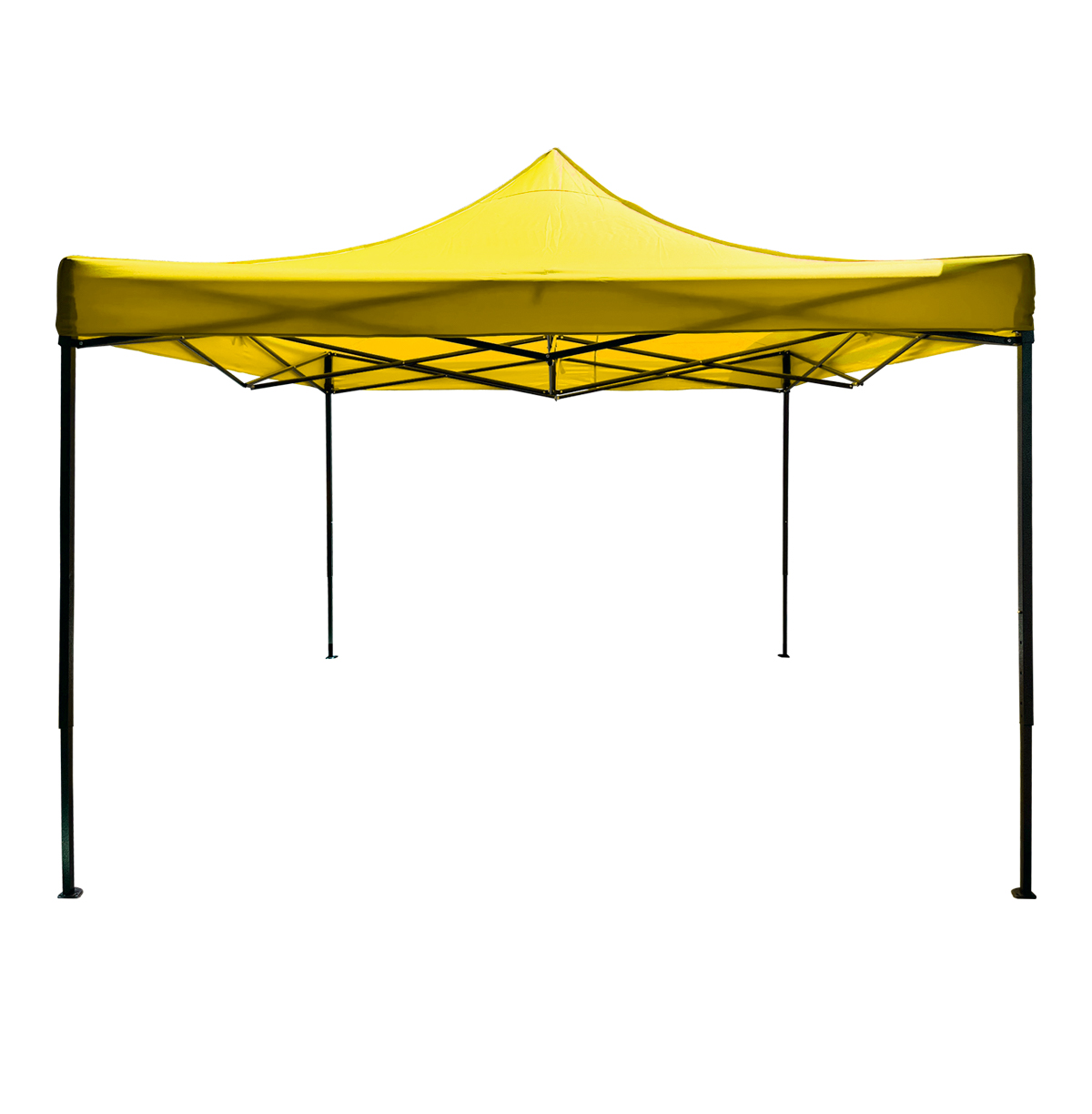 Carpa 3x3 Toldo Marca Gome Amarilla Plegable Reforzado Impermeable  Jardin Exterior