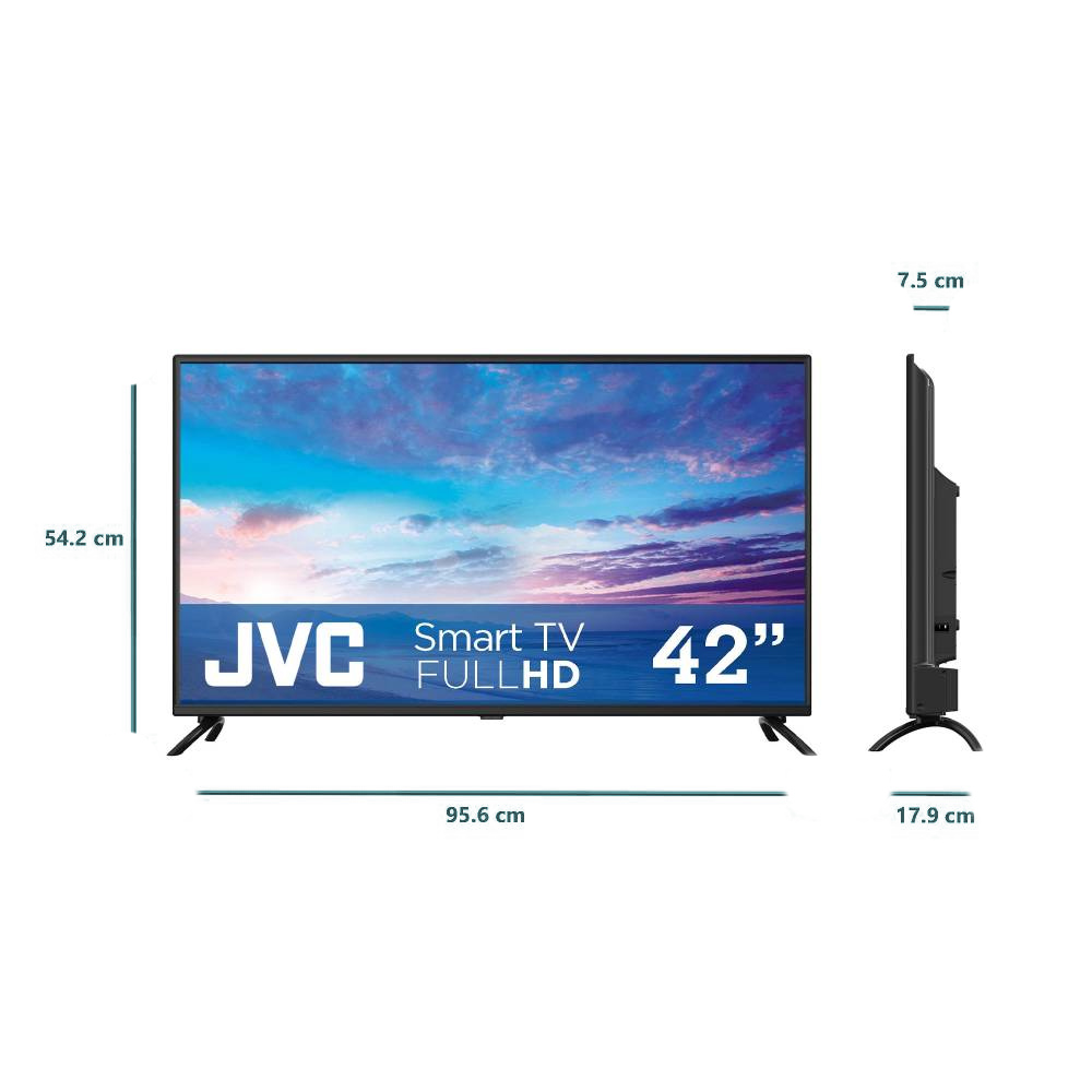 Pantalla Jvc Roku Tv 42 Pulgadas Led Full Hd Smart Tv