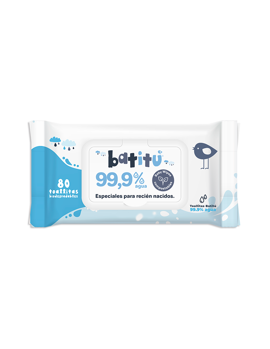 Water Wipes - Toallitas Húmedas 99.9% Agua