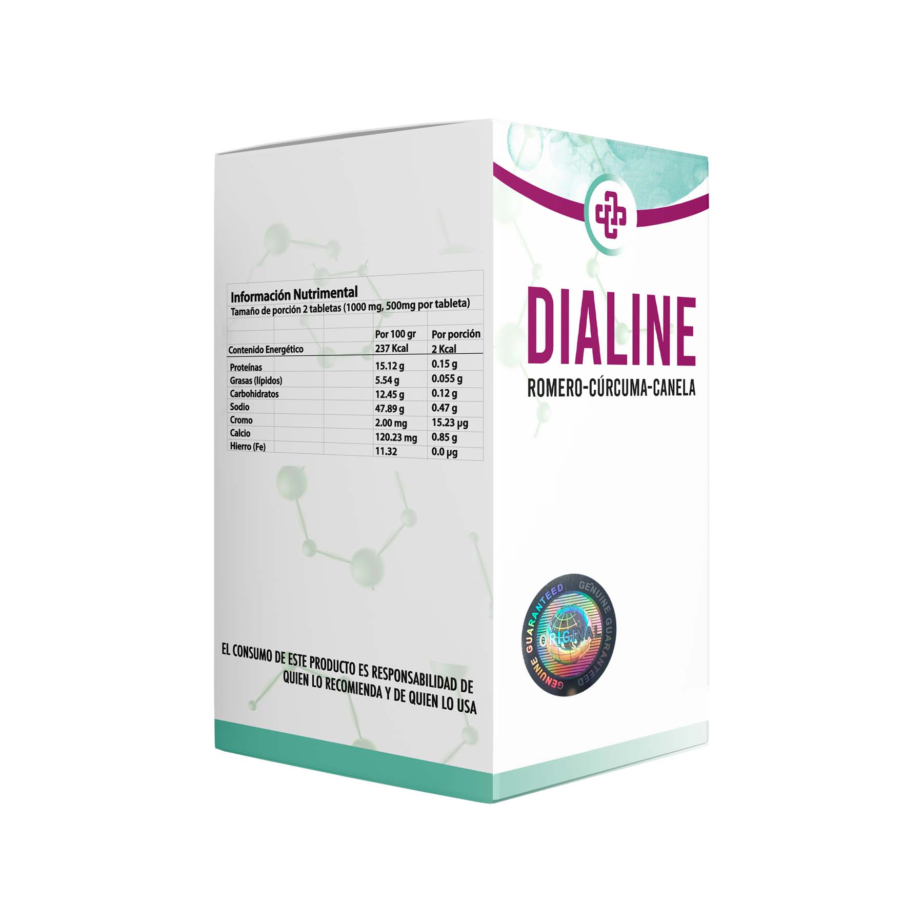Dialine Normaliza Niveles De Azúcar 2 Pack