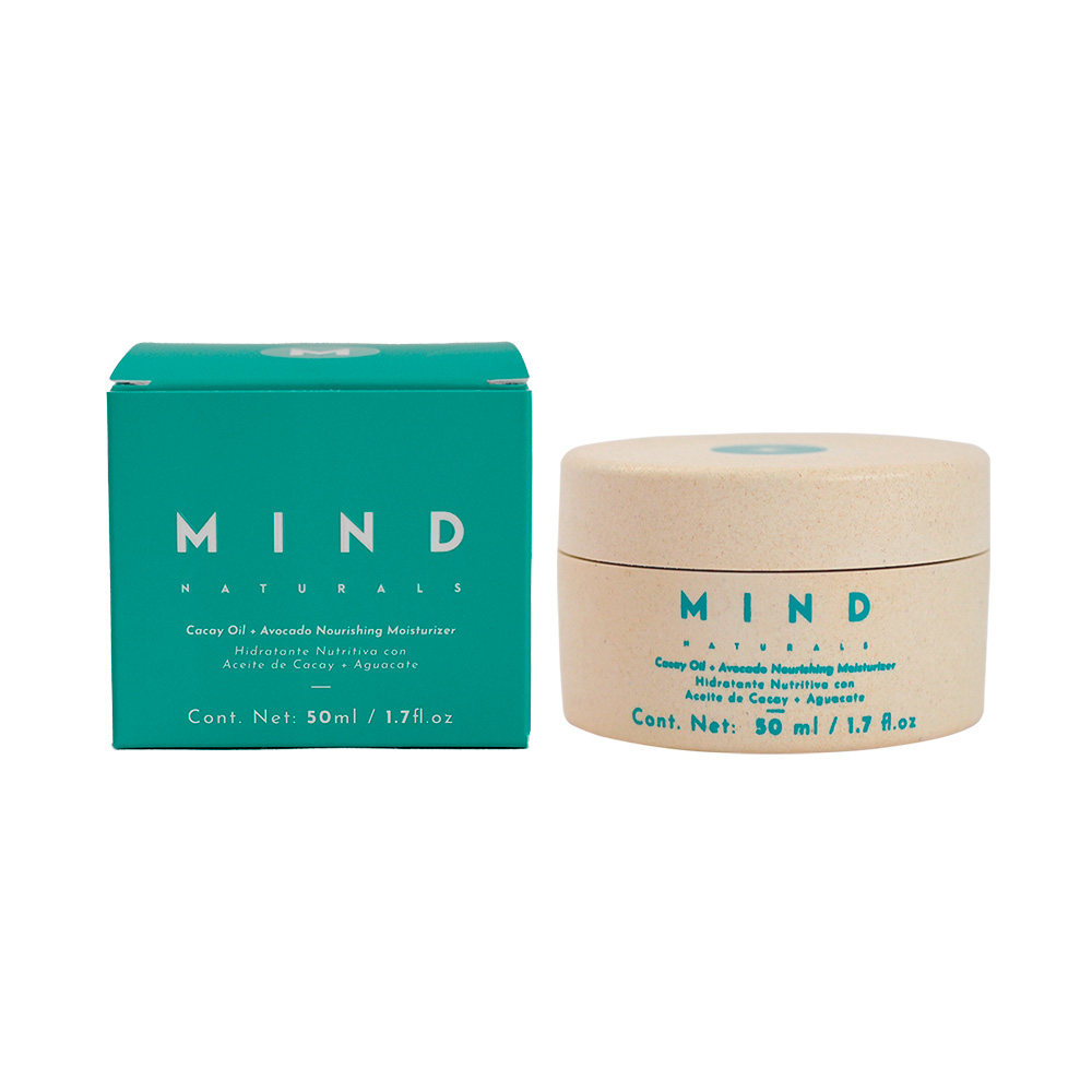 Crema Facial Hidratante Con Aceite de Cacay y Aguacate