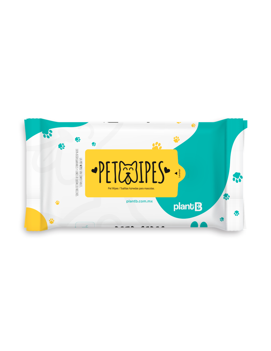 Caja de Pet Wipes - Toallitas Húmedas para Mascotas-12 paquetes
