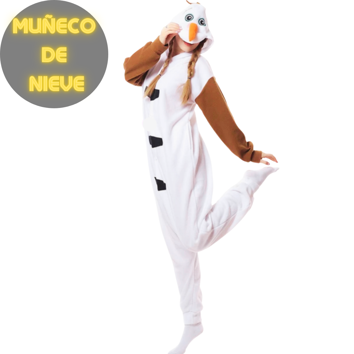 Pijama Mameluco para Adulltos y Niños Kigurumi Disfraz Onesie Cosplay Navidad