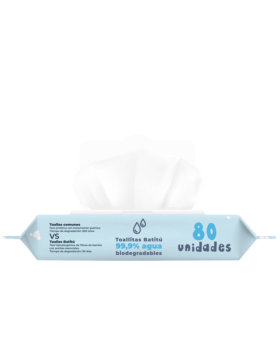 Caja de Water Wipes - Toallitas Húmedas 99.9% Agua-12 paquetes