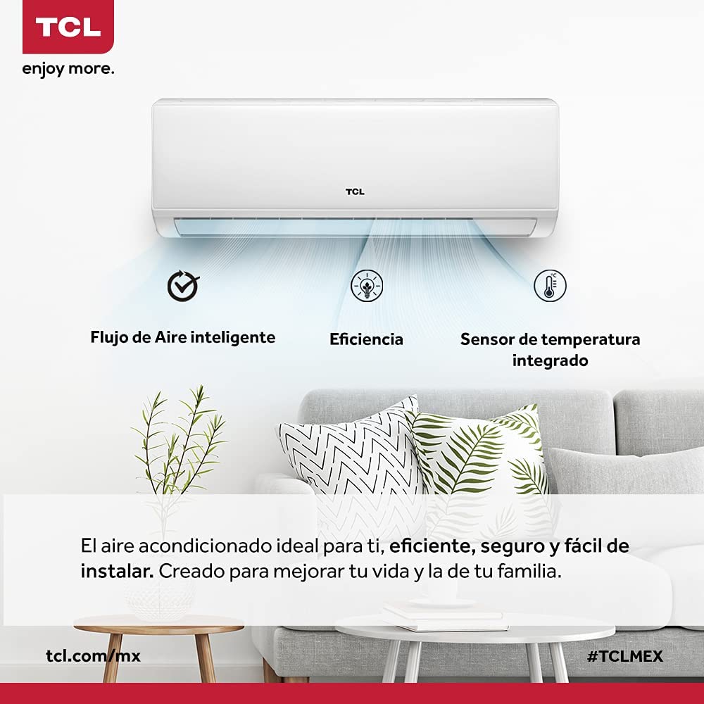 Minisplit TCL Inverter (1.5 ton, 220V, Frío y Calor)