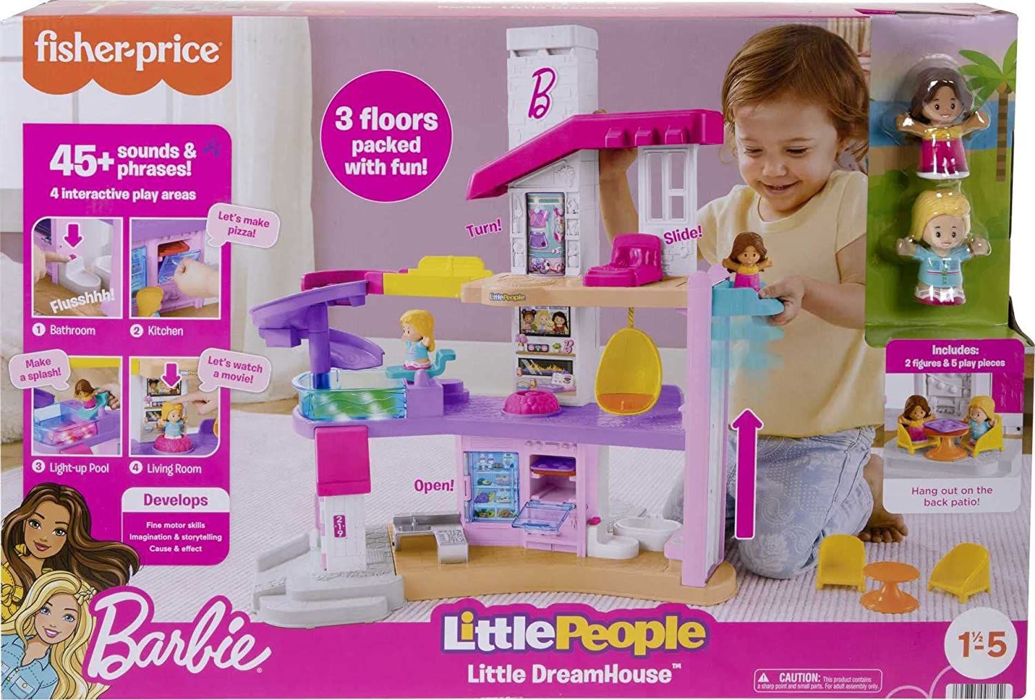 F P Little People Barbie Casa de los Sueños