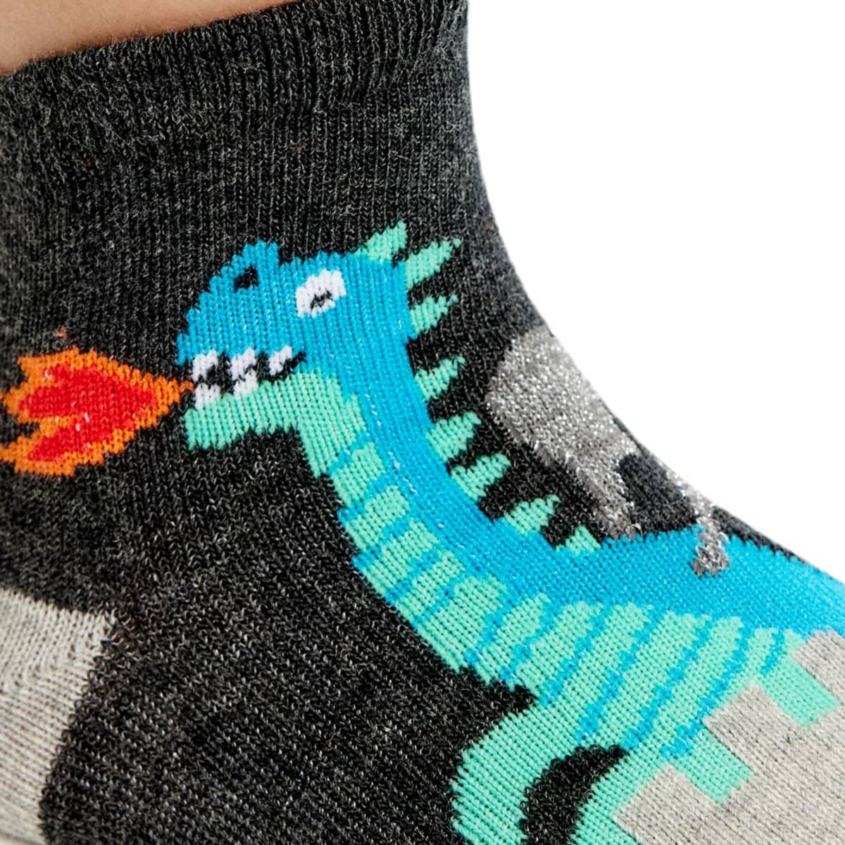 Set de 5 pares de tines para niño, dos juegos diferentes (dragones o animales), marca Hellodream, mod. 1031683