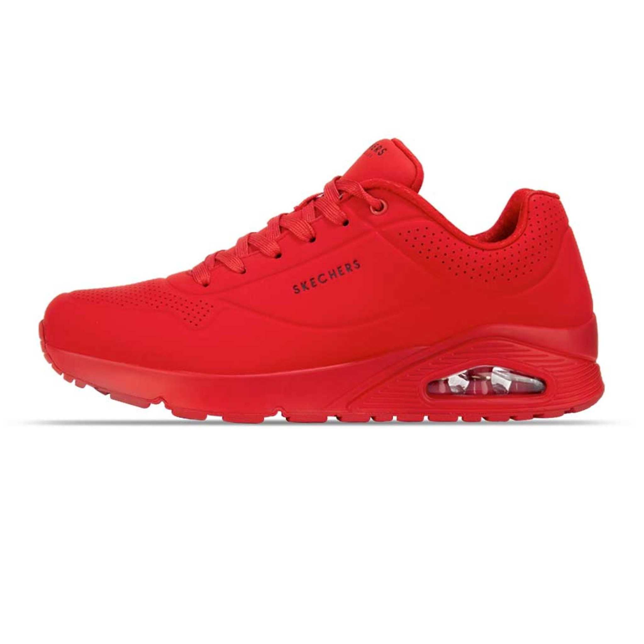 Tenis Skechers Uno Rojo Deportivo Hombre