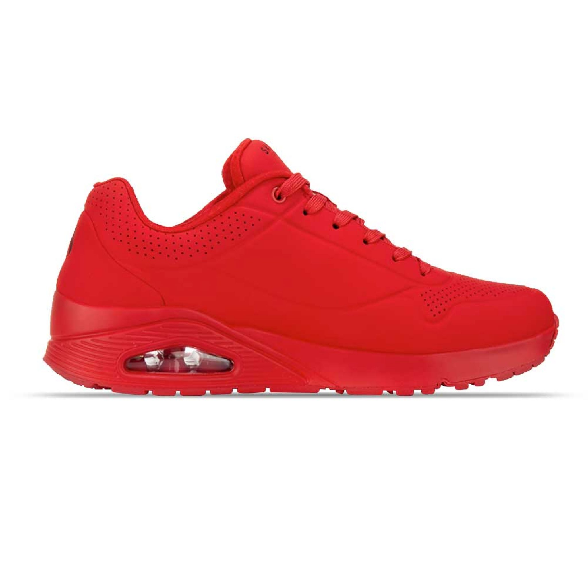 Tenis Skechers Uno Rojo Deportivo Hombre