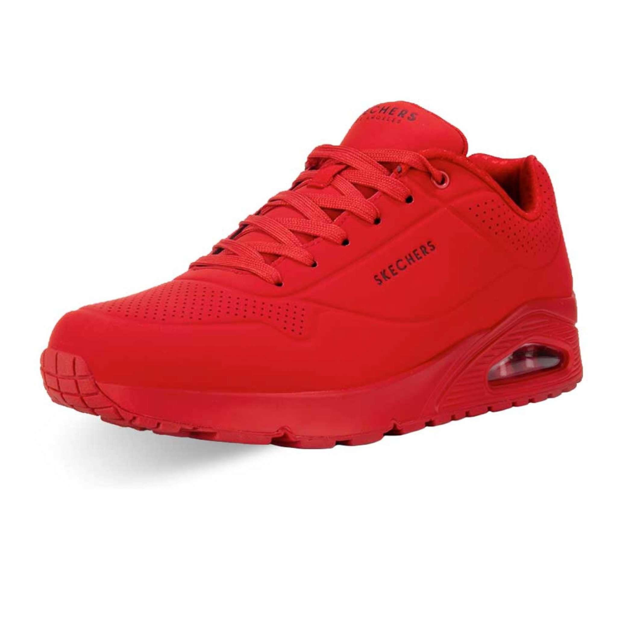 Tenis Skechers Uno Rojo Deportivo Hombre