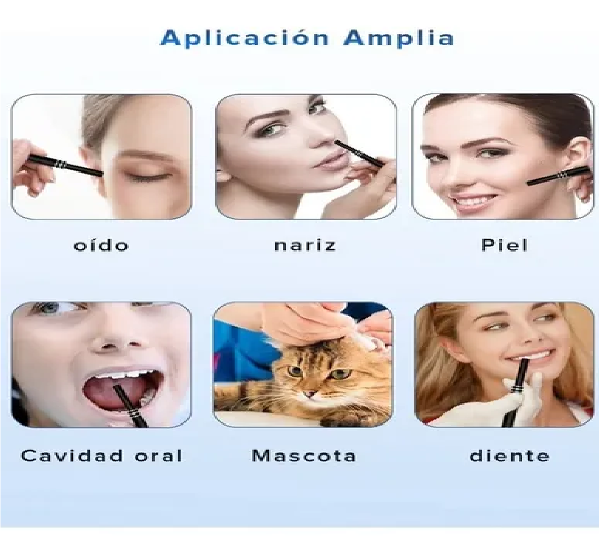 Mini Camara Endoscopio Limpieza Oidos Otoscopio Dental Y Mas