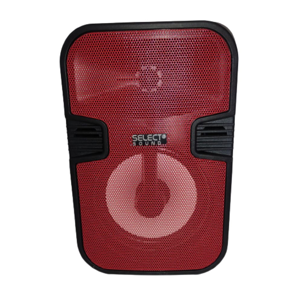 SELECT SOUND Bocina Bluetooth Portátil Recargable Roja 4"