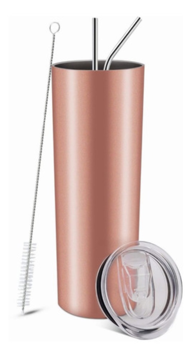 Termo De 20 Oz Portátil Calor y Frio Rosa