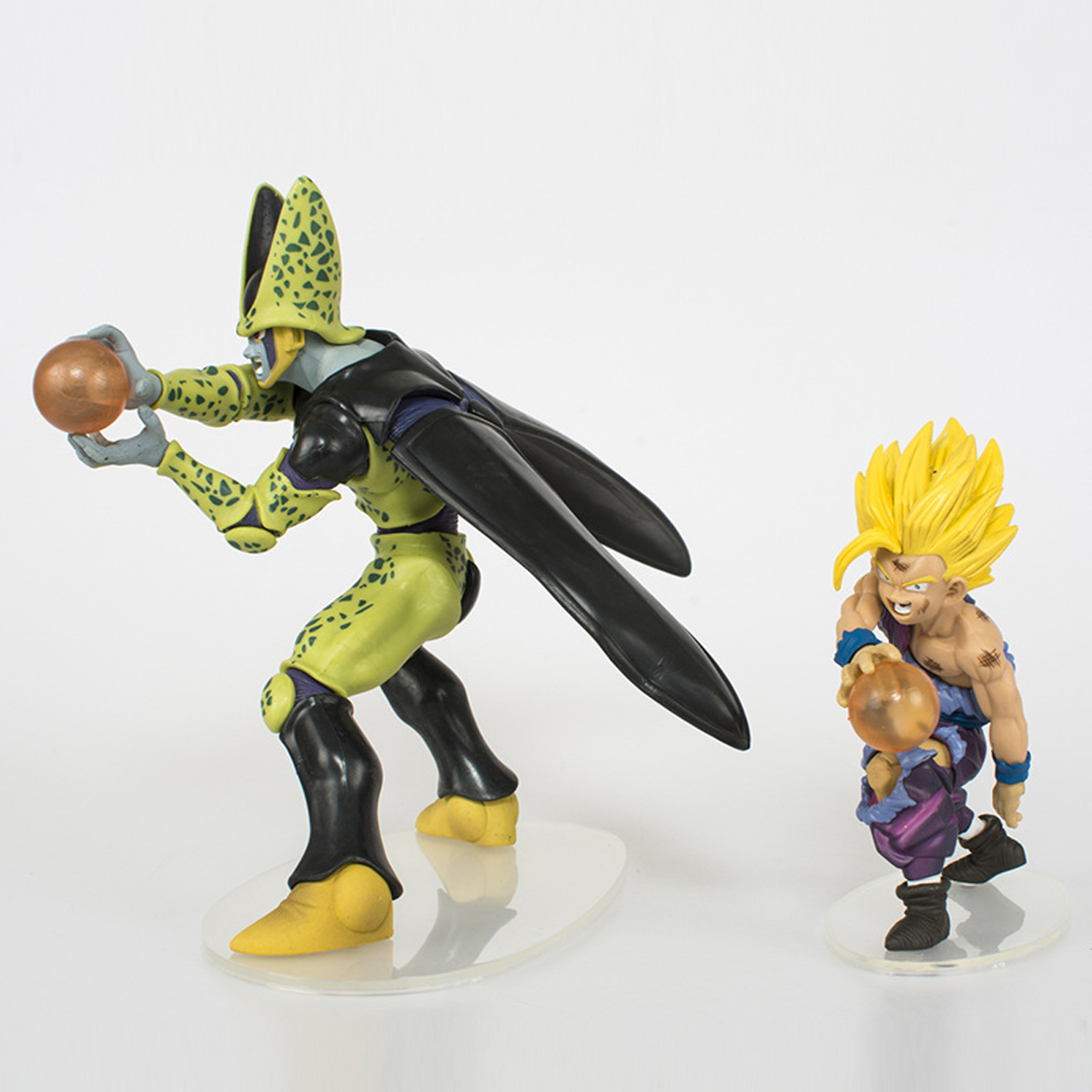 Figuras Gohan Cell Dragon Ball Z Set Batalla Coleccionable