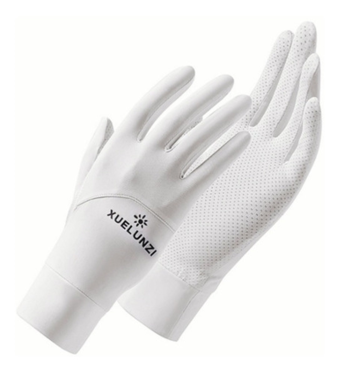 Guantes De Protección Solar Para Mujer Blancos