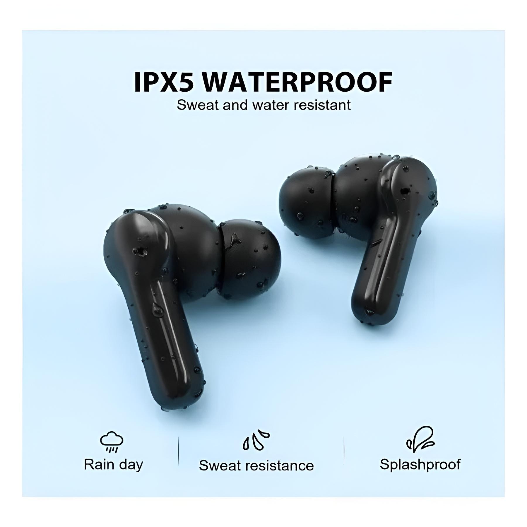 Audífonos in-ear inalámbricos QCY True Wireless Earbuds T13 negro