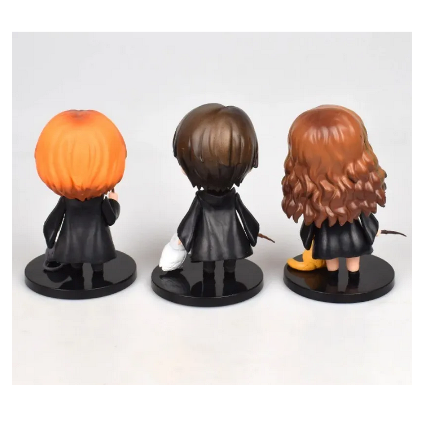 Juguetes Muñecos 3 Pcs Harry Potter, Hermione, Ron