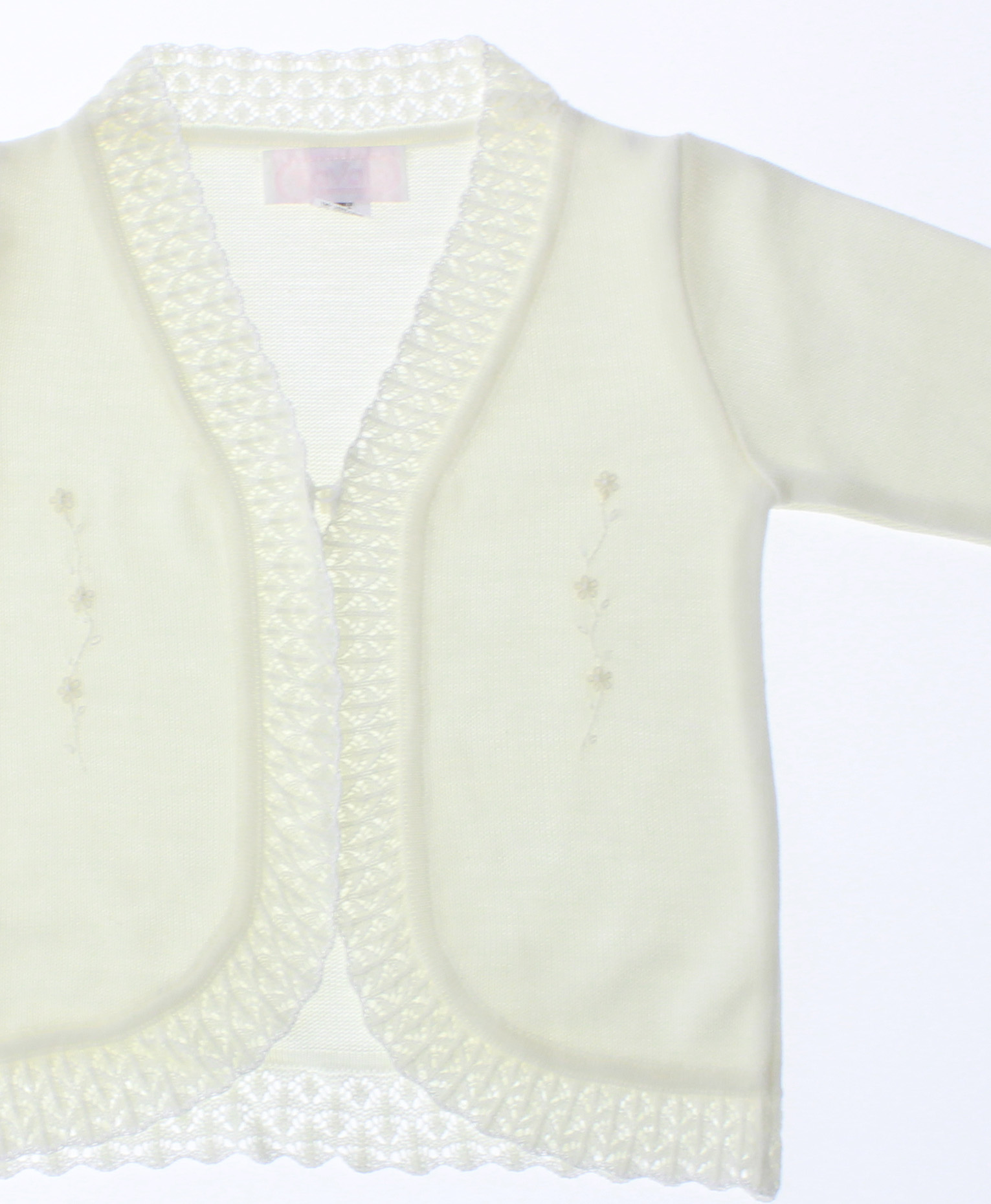 Sueter Niña Tejido 3165 Marfil 3 a 16 Años.