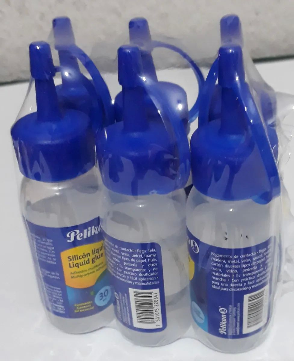 Silicon Frío Liquido 30ml Paq/6 Piezas Pelikan