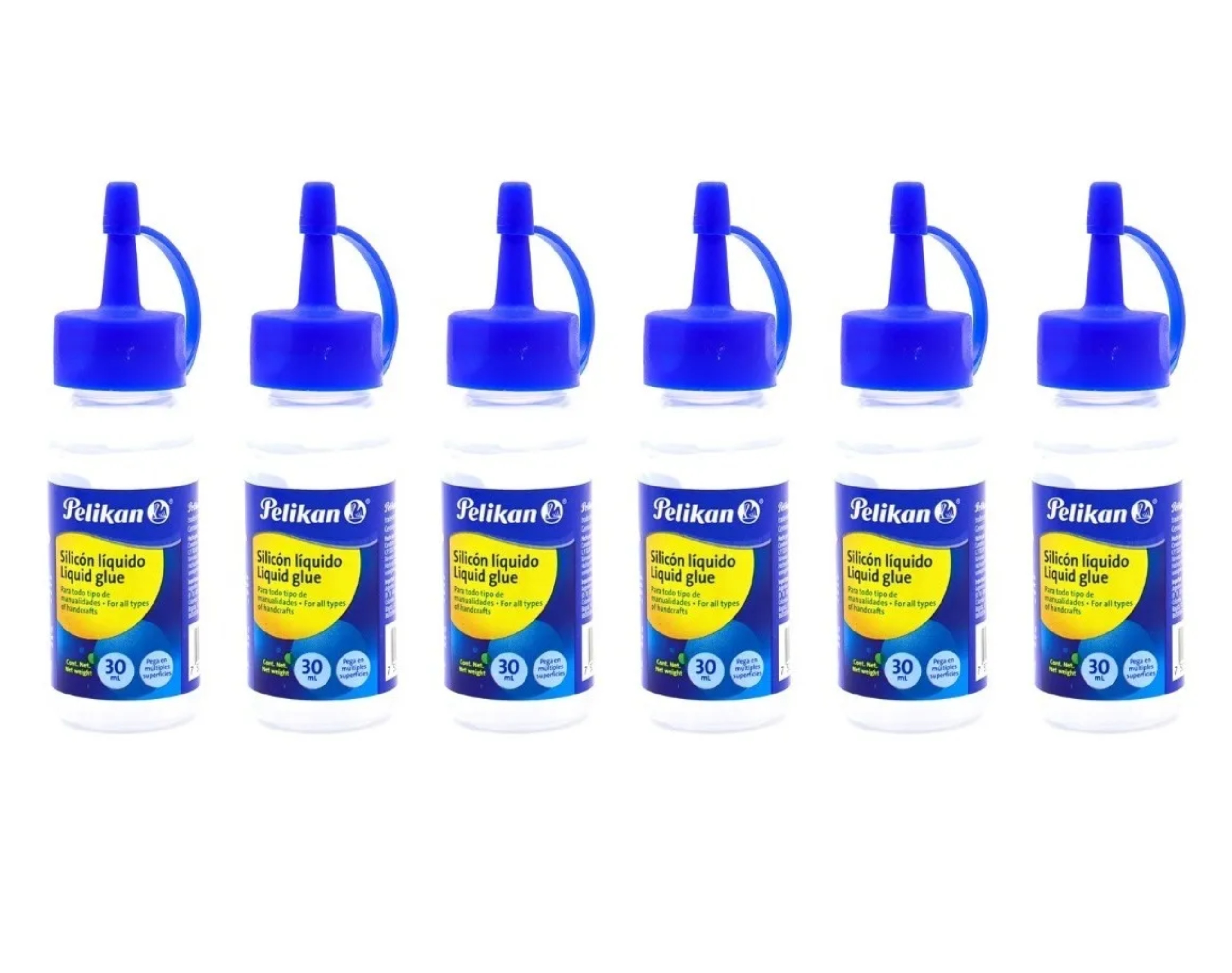 Silicon Frío Liquido 30ml Paq/6 Piezas Pelikan
