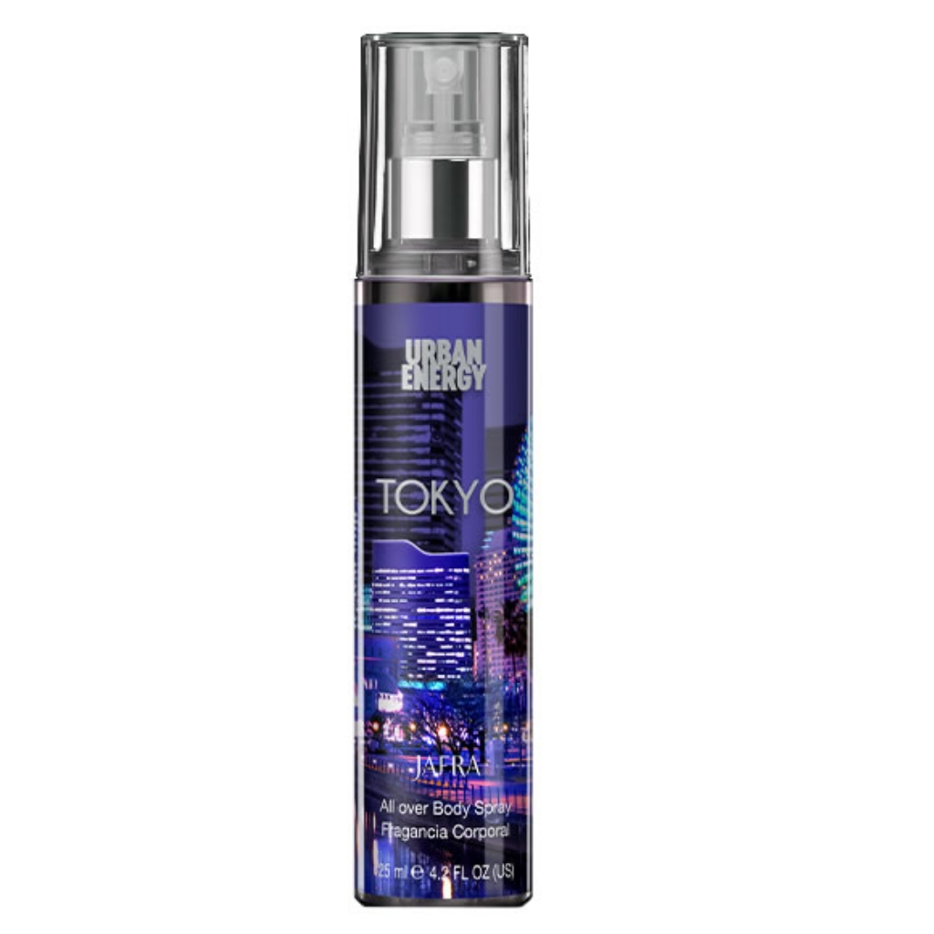 Fragancia Corporal Masculina Urban Energy Tokyo by Jafra 