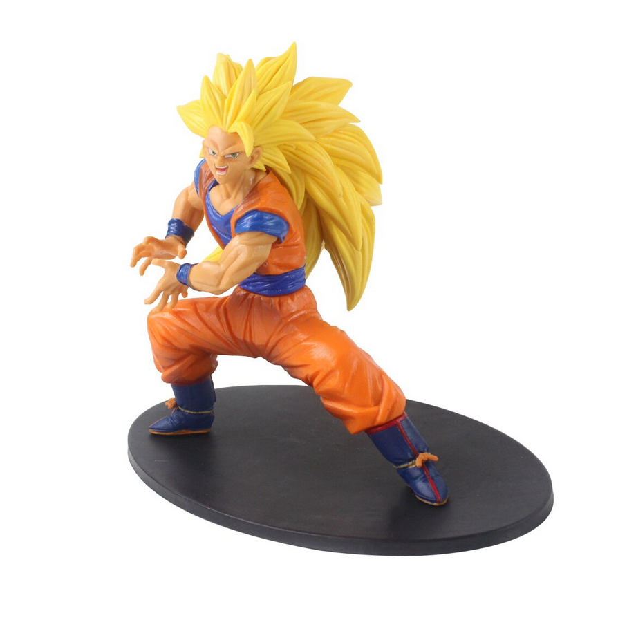 Figura Juguete Muñeco Figura Goku Dragon Ball Z Saiyajin SSJ3