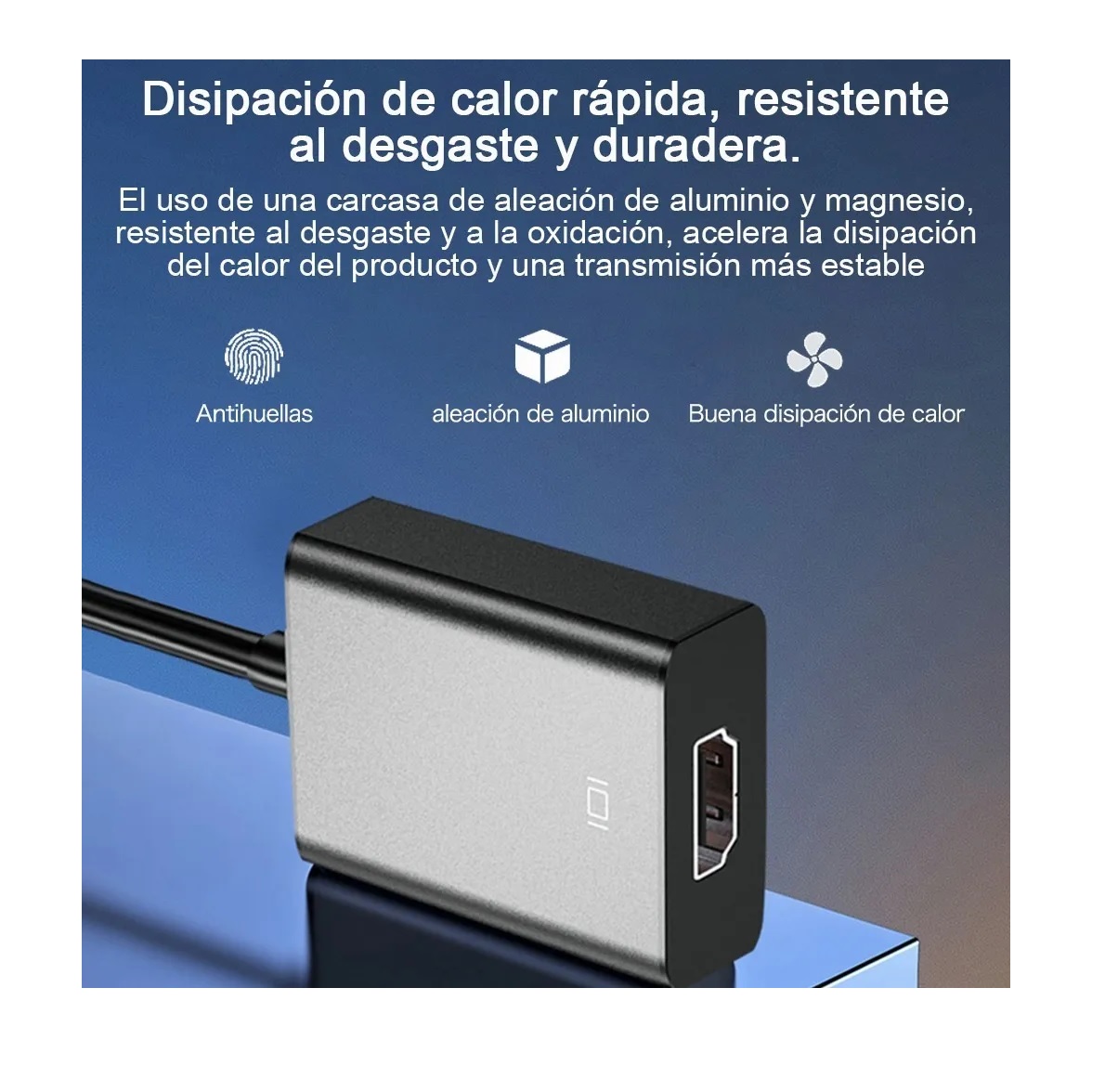 Cable  Adaptador Convertidor Video Vga Hdmi  + Audio Full Hd 1080p