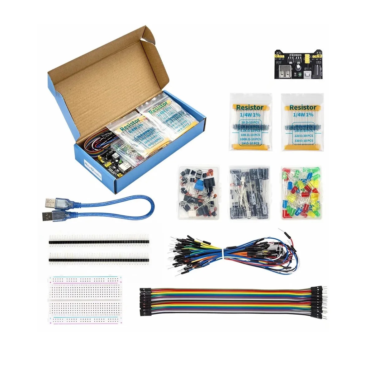 Kit De Componentes Electrónicos Para Arduino, Raspberry Pi