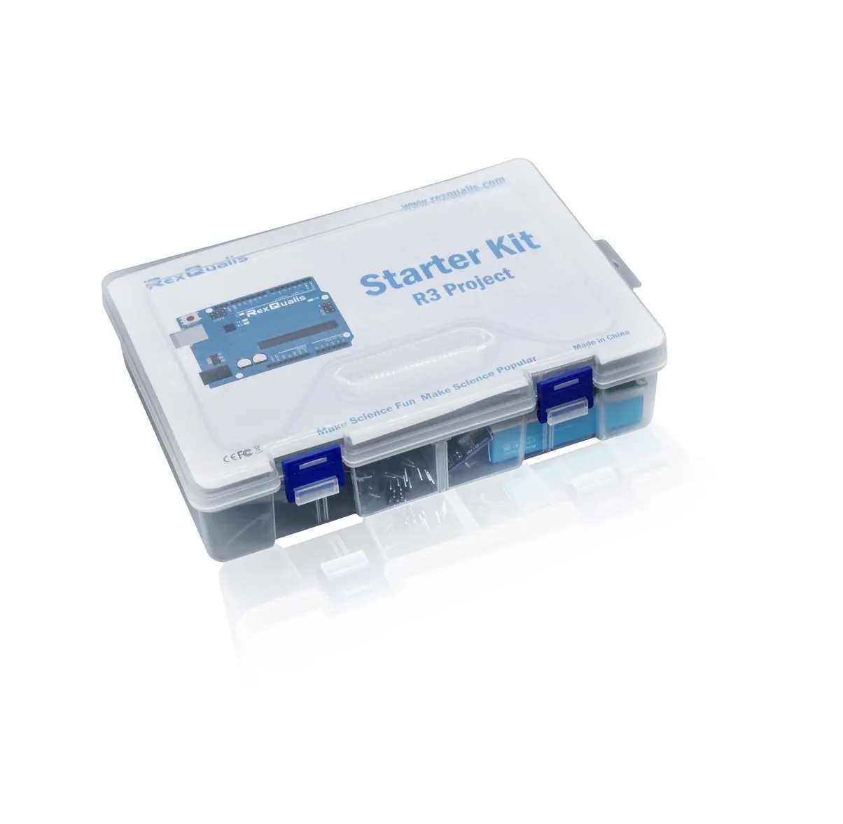 Kit Compatible C/ Arduino Uno R3 Con Español Tutorial