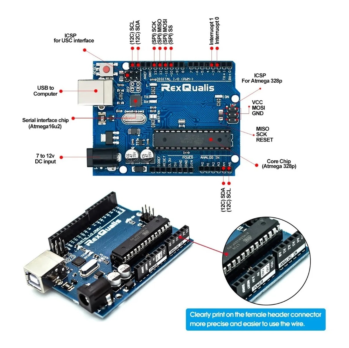 Kit Compatible C/ Arduino Uno R3 Con Español Tutorial