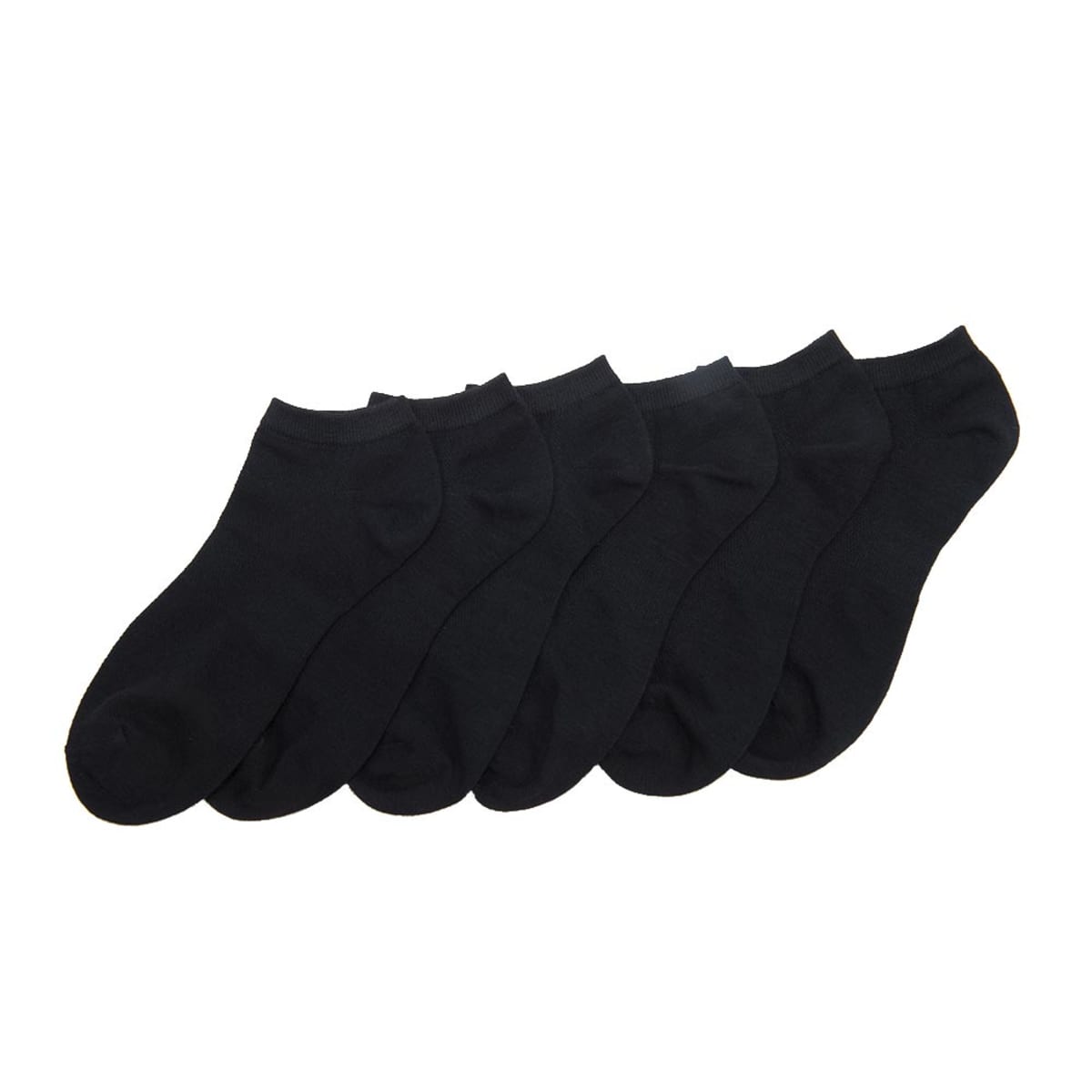 Set de 6 pares de tines Prokennex color negro para hombre, mod. 1026138