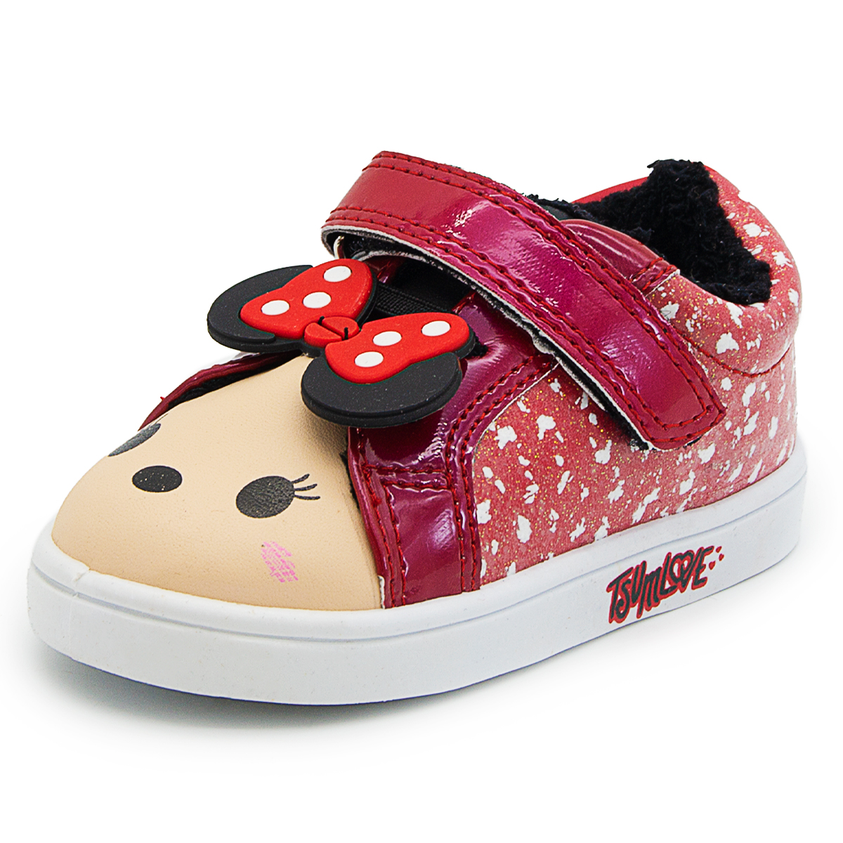 Tenis Niña Minnie Mouse Disney Tsum Tsum Afelpaditos 14-19