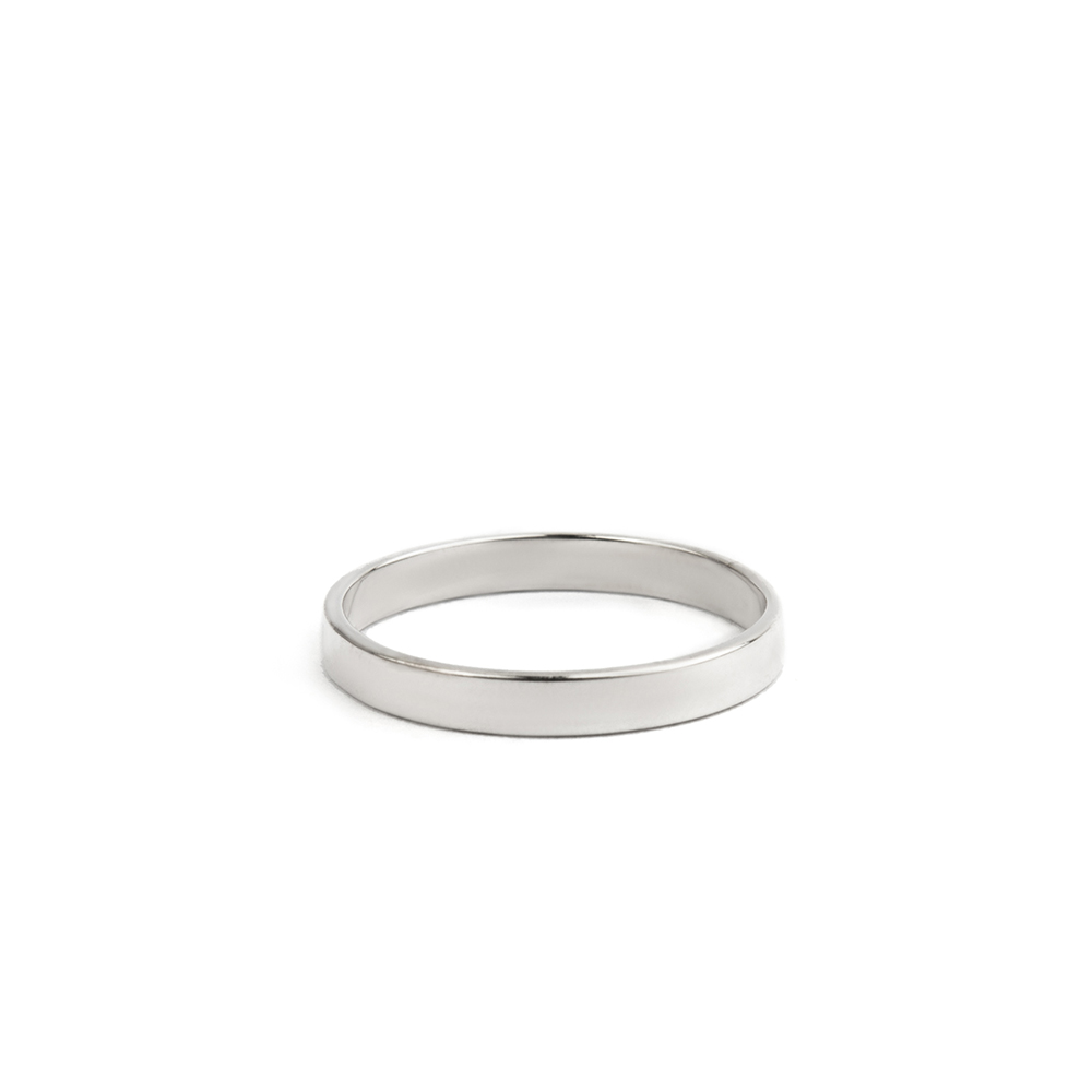 Anillo liso de plata .925, Joyería para Mujer de Anante Joyería