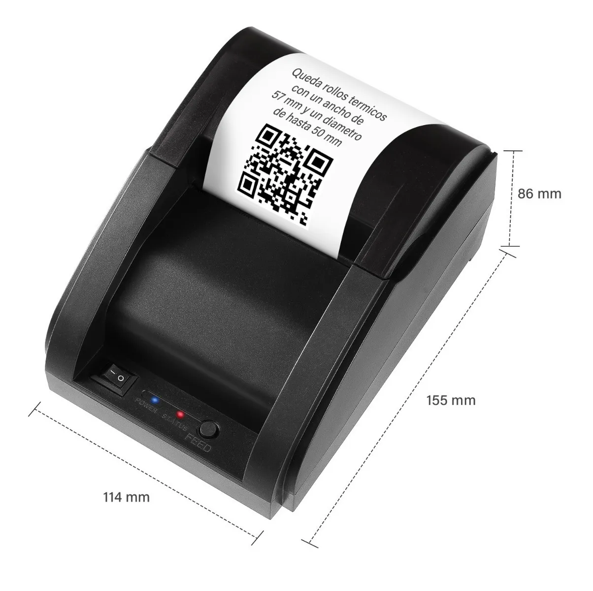 Impresora Termica Impresora Multifuncional Bluetooth Mini