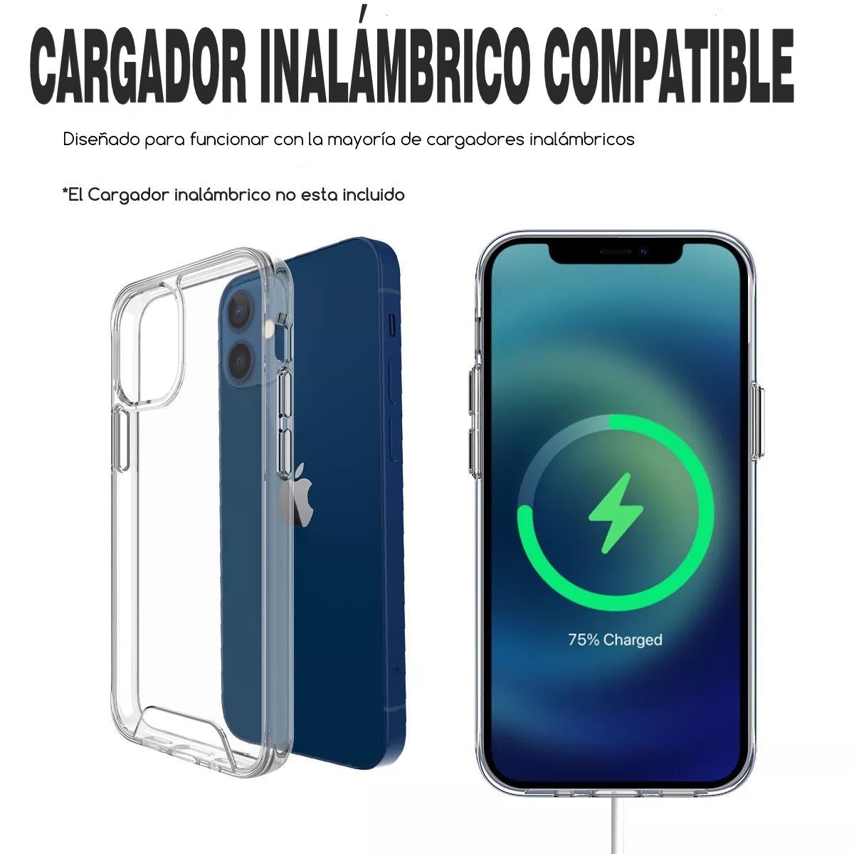 Funda Case De Uso Rudo Para iPhone Transparente Antigolpes iPhone 13 Pro  Max (6.7)