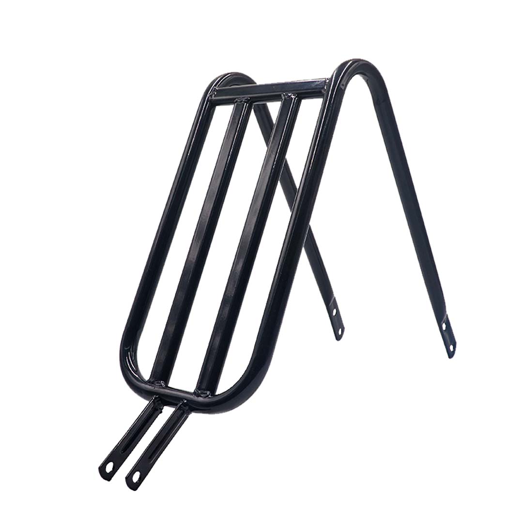 Portabultos Parrilla Bicicleta Acero R24-26 Ultra Resistente Negra