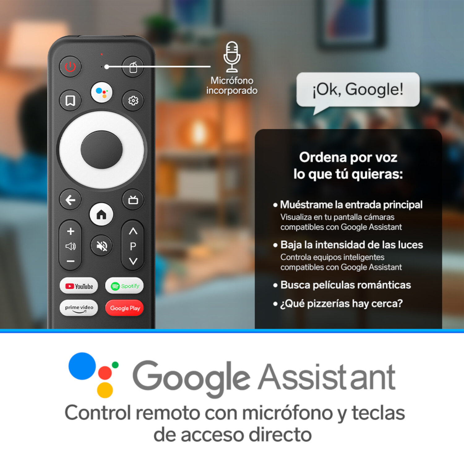 Android TV Box Google Certificado INTV-1000