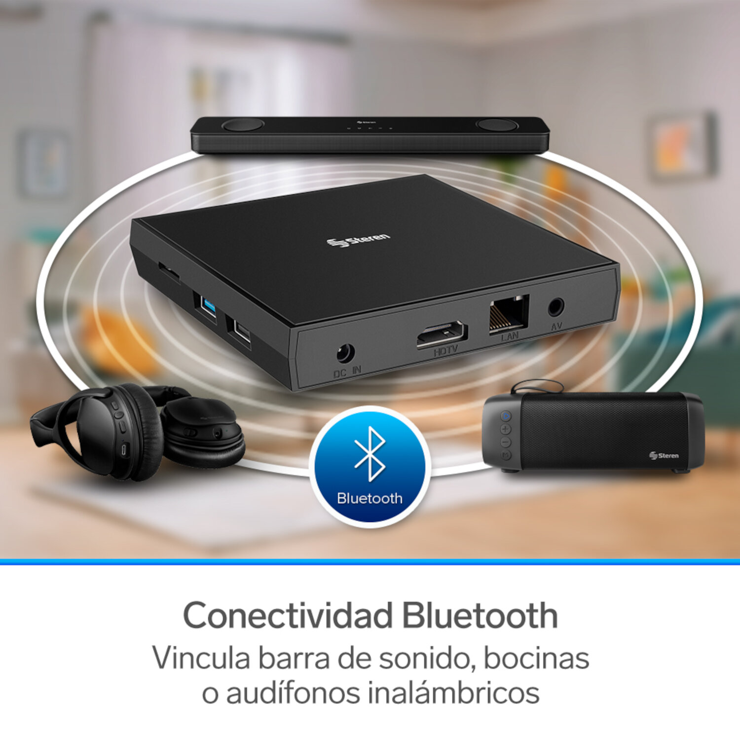 Android TV Box Google Certificado INTV-1000