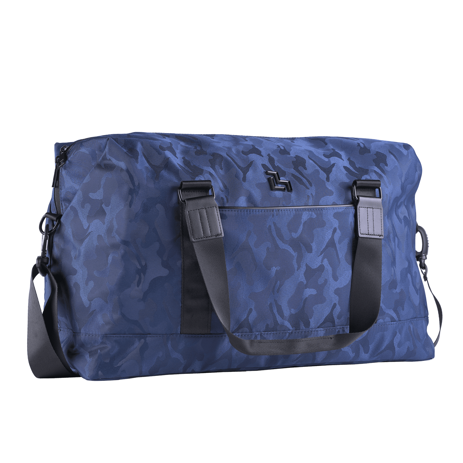 LUCKMAN Maleta Deportiva Hombre y de Viaje Múltiples Compartimentos - Modelo Gael, Azul Militar