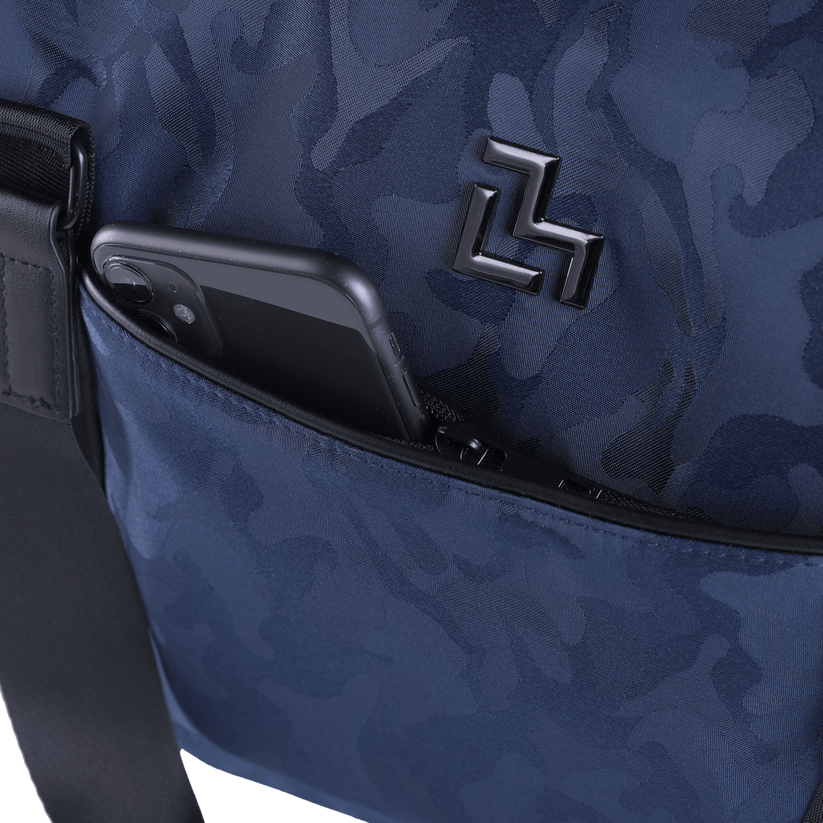 LUCKMAN Maleta Deportiva Hombre y de Viaje Múltiples Compartimentos - Modelo Gael, Azul Militar