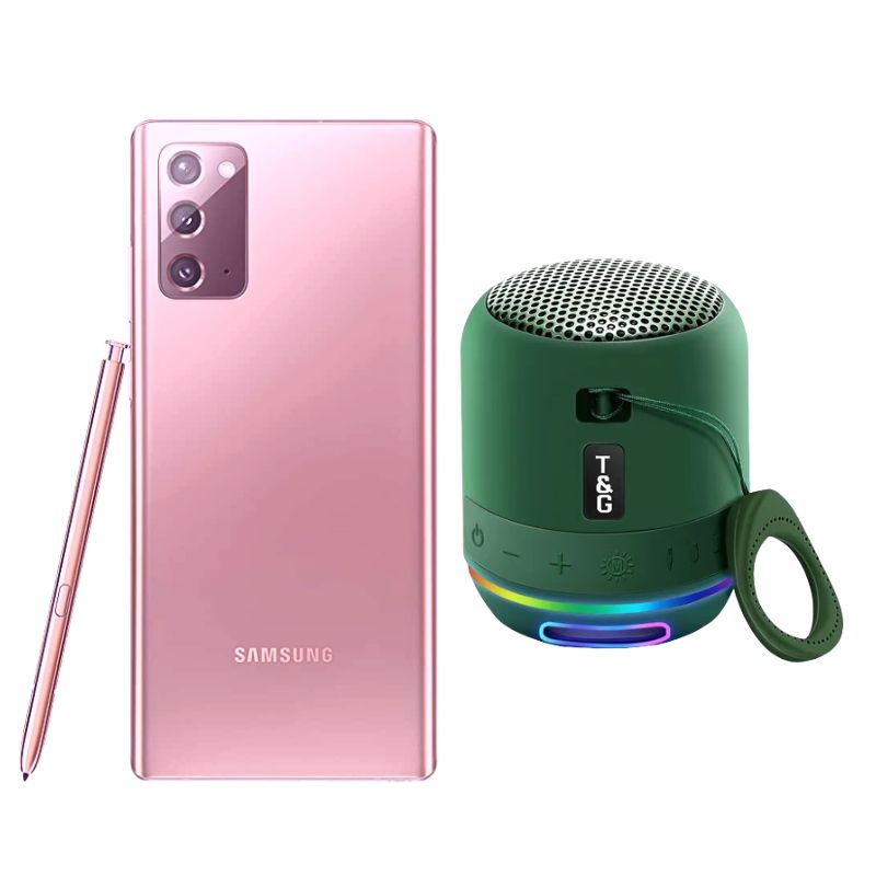 Samsung Note 20 256GB Rosa Reacondicionado Grado A + Mini Bocina