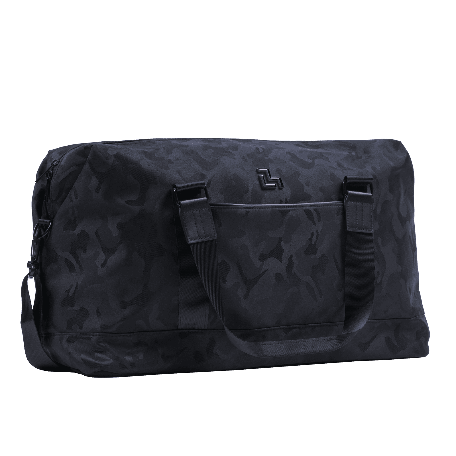 LUCKMAN Maleta Deportiva Hombre y de Viaje Múltiples Compartimentos - Modelo Gael, Negro Militar