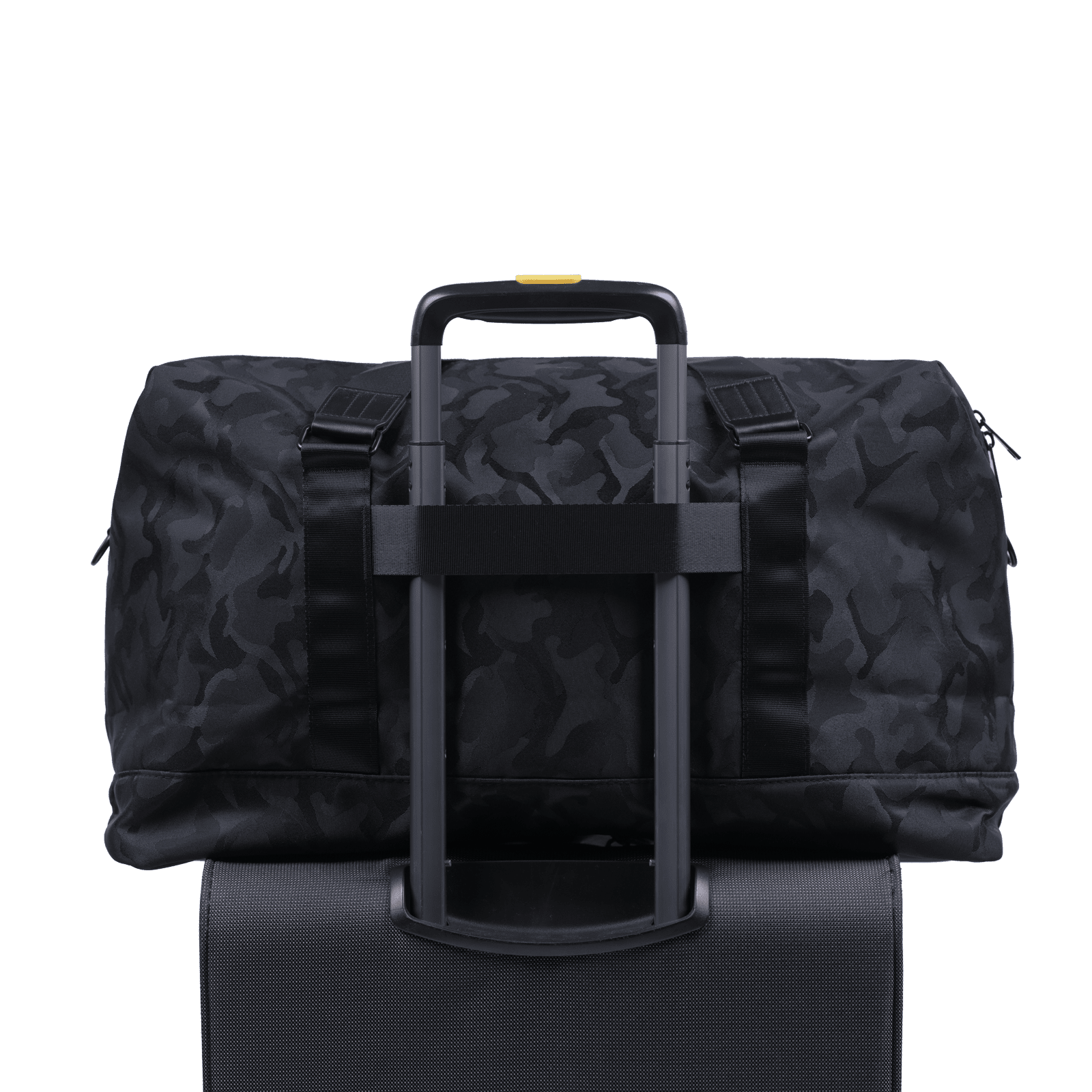 LUCKMAN Maleta Deportiva Hombre y de Viaje Múltiples Compartimentos - Modelo Gael, Negro Militar