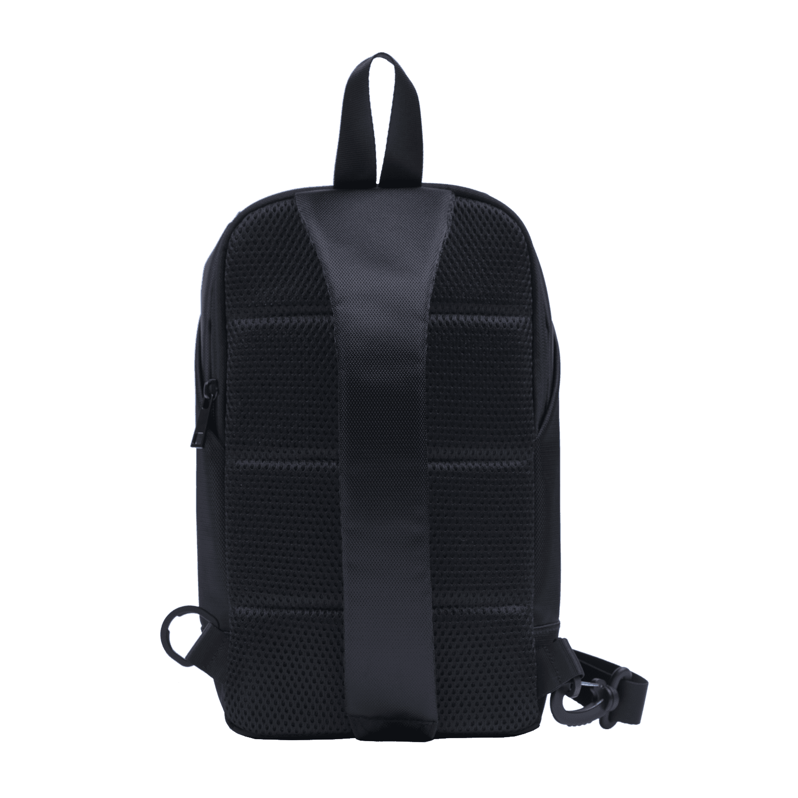 LUCKMAN Mochila Hombre Cruzada Antirrobo tipo Crossbody, Moderna, Múltiples Compartimentos y Repelente al Agua - Enzo, Negro