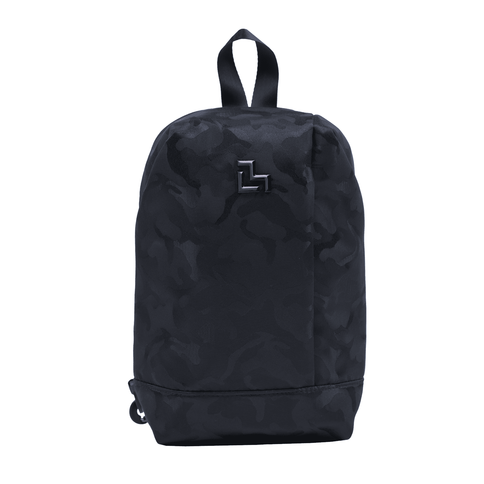 LUCKMAN Mochila Hombre Cruzada Antirrobo tipo Crossbody, Moderna, Múltiples Compartimentos y Repelente al Agua - Enzo, Negro Militar