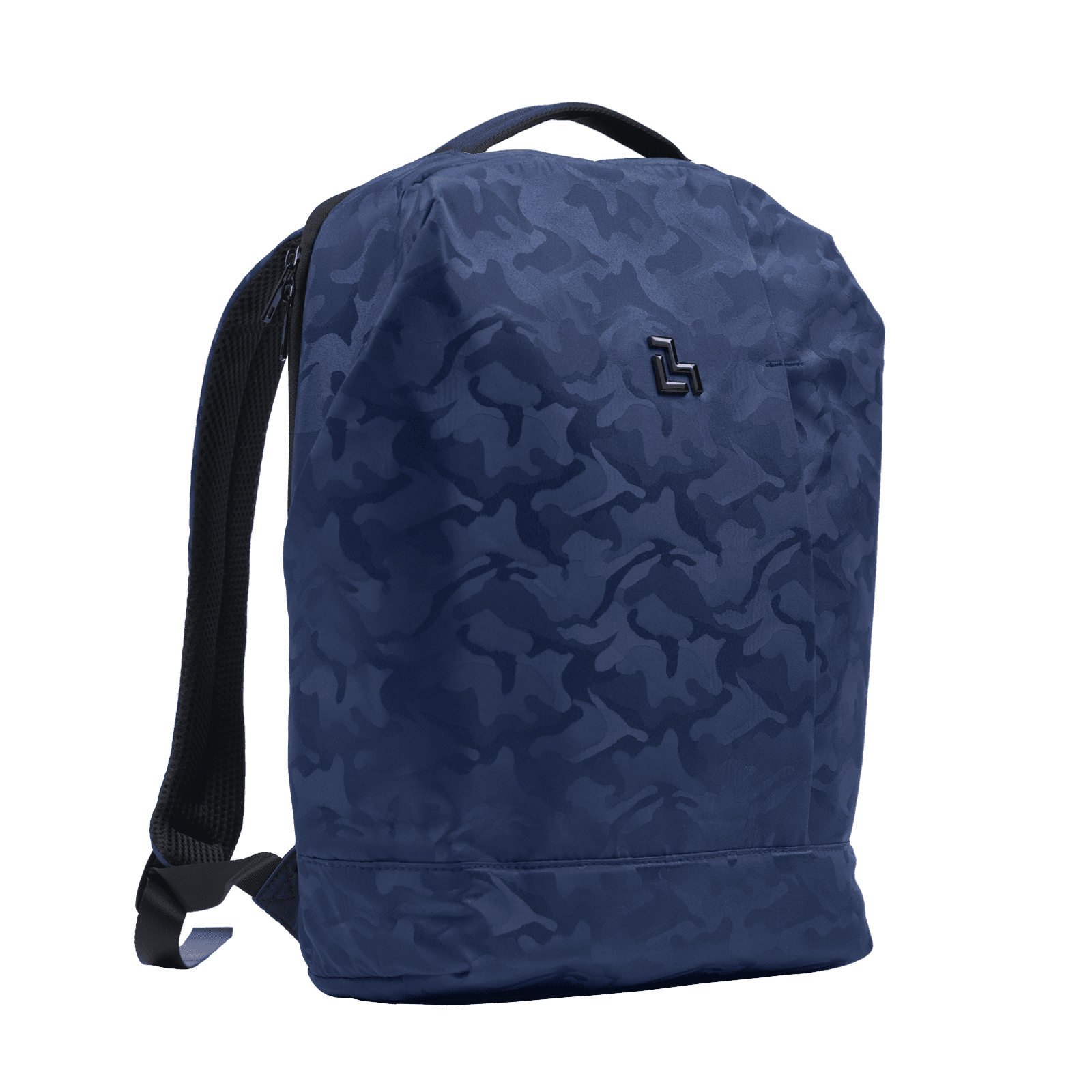 LUCKMAN Mochila para Laptop hasta 15.6 Pulgadas, Moderna Antirrobo, Múltiples Compartimentos, Backpack Hombre Ejecutiva, Escolar de Viaje, Funcional Resistente, Repelente al Agua - Mateo, Azul Militar